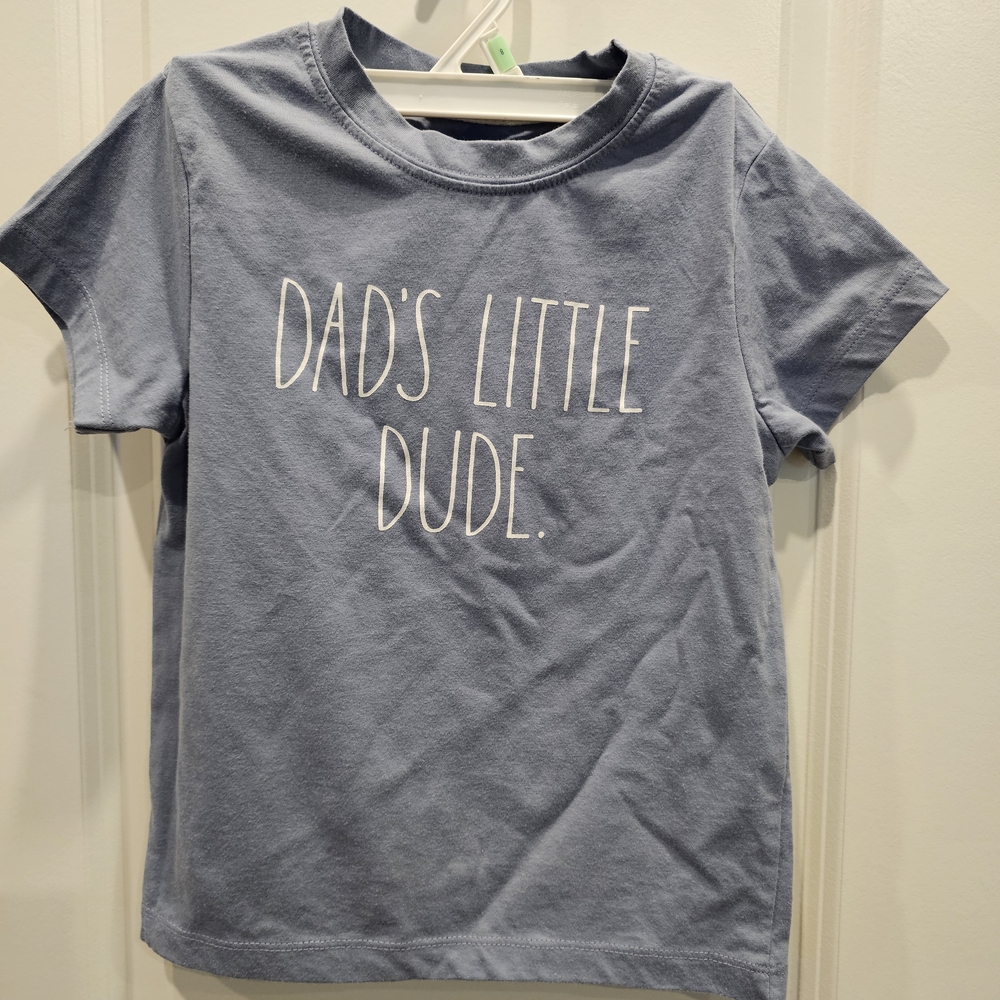 Rae Dunn Blue Tee - Dad's Little Dude